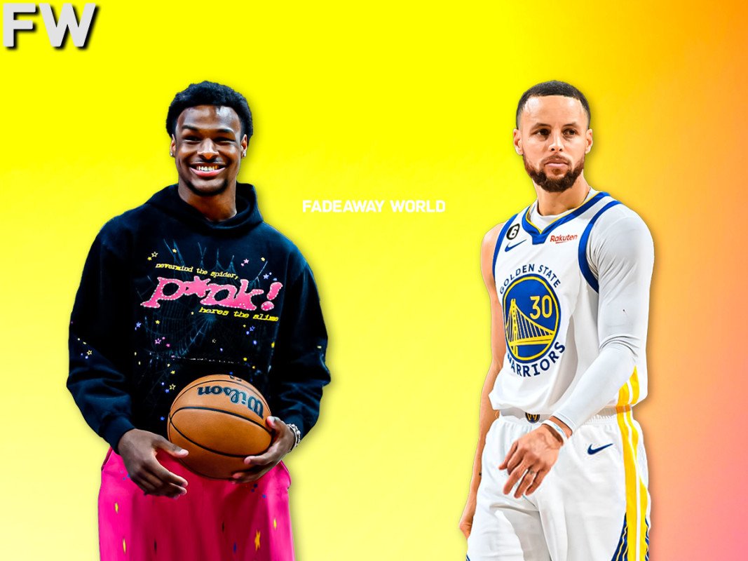 Bronny James Reveals He Was Starstruck When Stephen Curry Dapped Him Up
